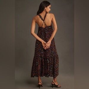 NWT Size S - By Anthropologie Sleeveless Chiffon Midi Dress